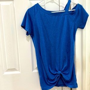 Small blue casual shirt